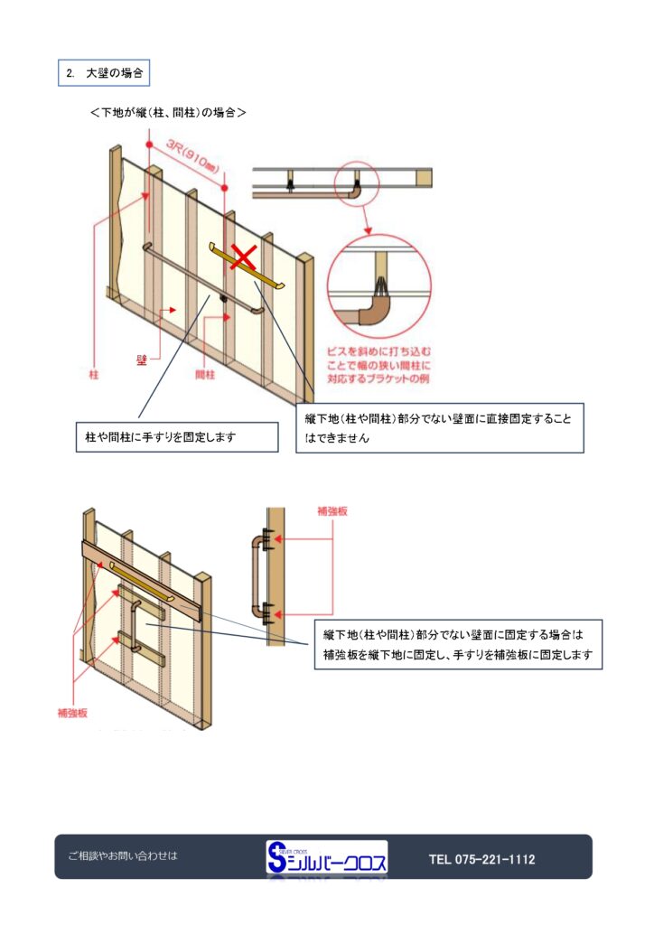 SC通信3月号 ~住宅改修の施工に関する基礎知識(2)~の画像| シルバークロス株式会社|京都市の福祉用具のレンタル・販売、住宅のバリアフリー改修